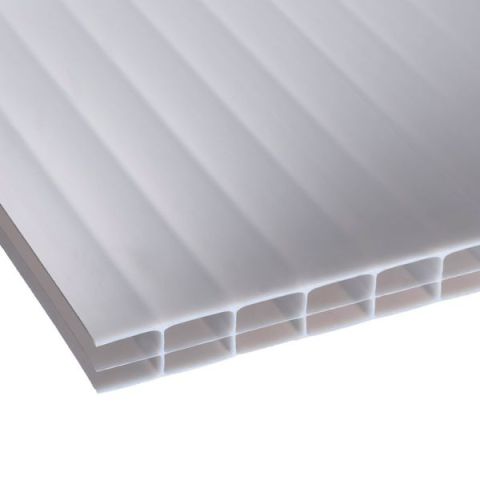 16mm Polycarbonate Sheet Triplewall - Opal 5000mm x 2100mm