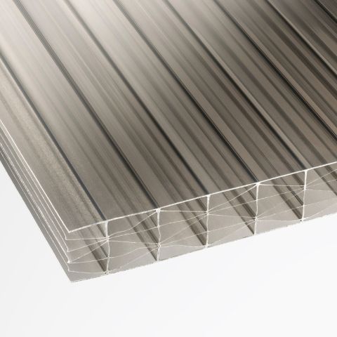 25mm Polycarbonate Sheet 7X Wall - Bronze 5000mm x 1050mm