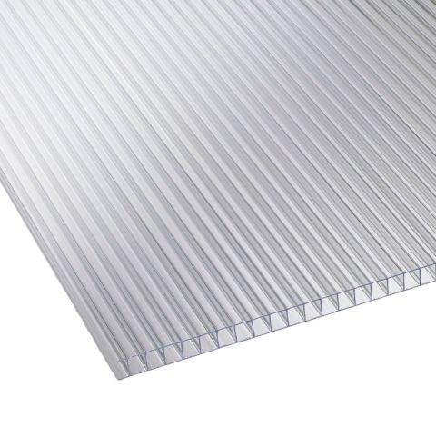 6mm Clear Twinwall Polycarbonate