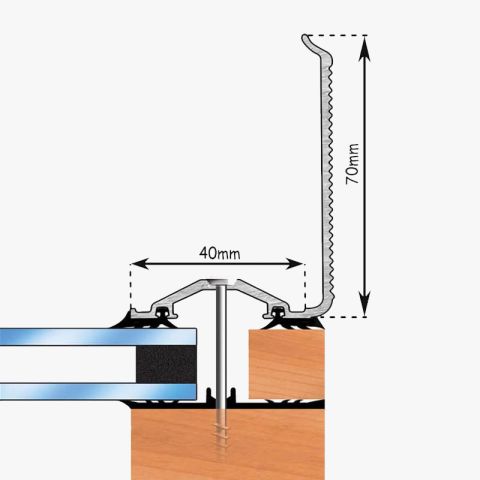 Capex 40 Wall Flashing Profile