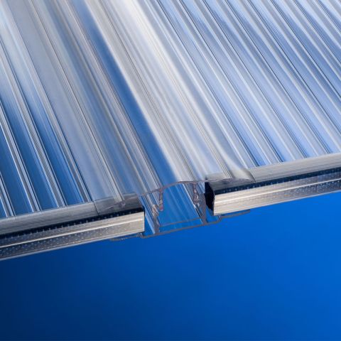 Clear Polycarbonate Joining Profile-5000mm