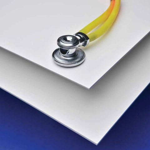 White PVC Cladding 2.5mm-2440mm x 1220mm