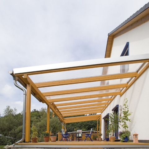 16mm Multiwall Polycarbonate Sheet - Clear 3500mm x 2100mm