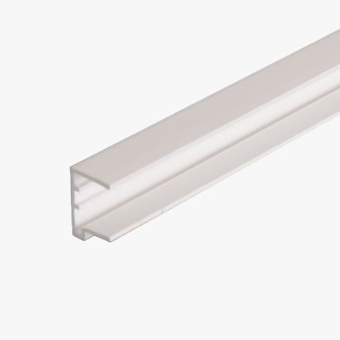 PVC U Profile-White-25mmx2100mm