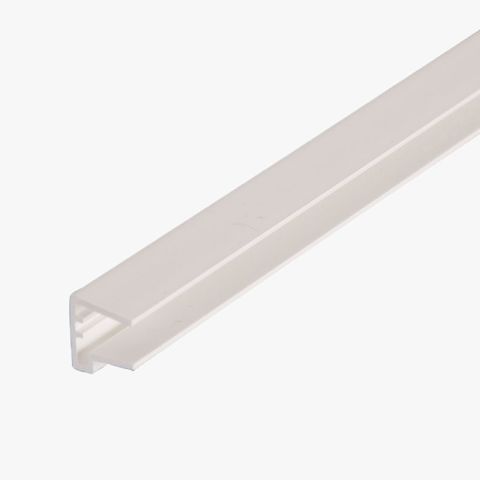 PVC U Profile-White-10mmx2100mm