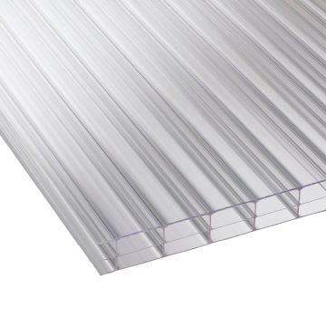 16mm Multiwall Polycarbonate Clear