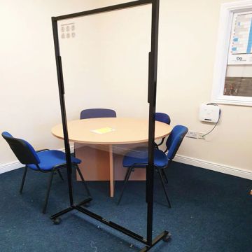 Freestanding Movable Screen 2000 x 750mm