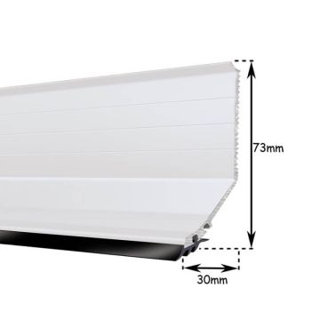 Lean To Flashing Profile-6000mm-White