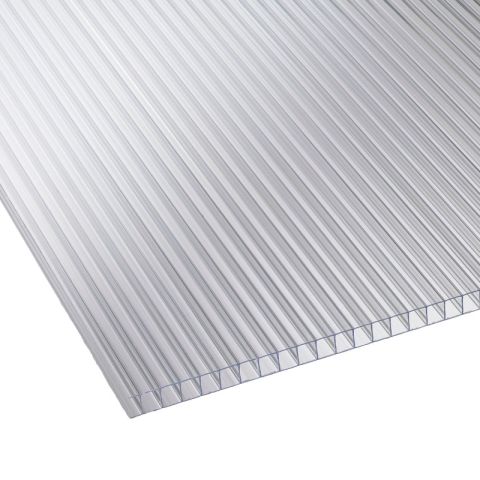 Clear Polycarbonate Twinwall Roof Sheet