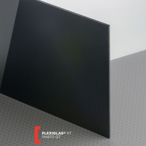 10mm Acrylic Perspex Sheet-Black-1000mm x 1000mm