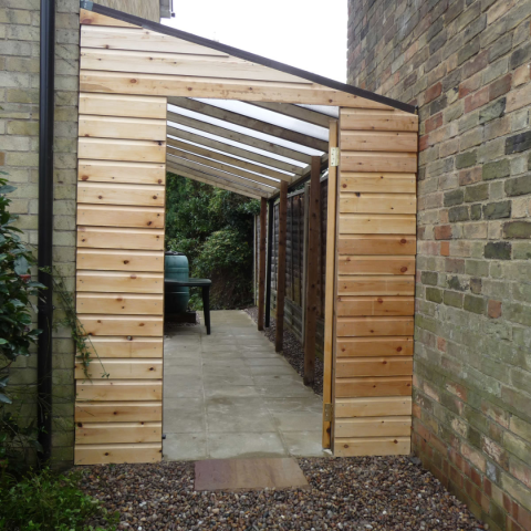 DIY Side Entrance Roof - 1800mm x 10500mm