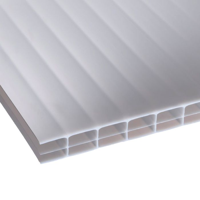 16mm Polycarbonate Sheet Triplewall - Opal 2000mm x 1050mm