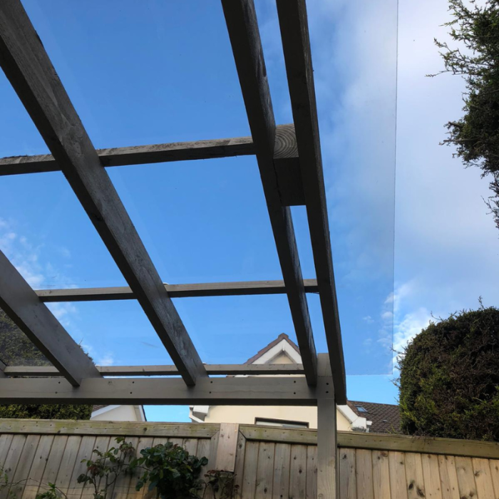 6mm Polycarbonate Sheet Clear UV - 1000mm x 1000mm