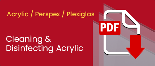 Cleaning Acrylic Perspex Sheet