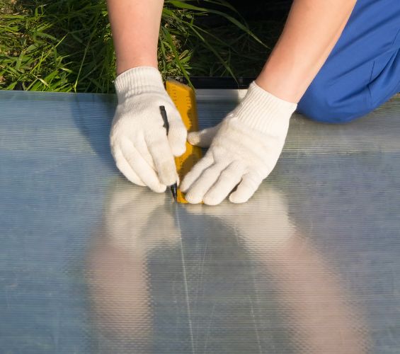 Measuring window width