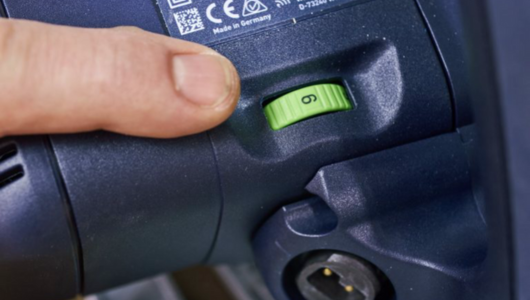 set rotational speed