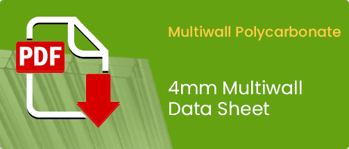 4mm Twinwall Polycarbonate Sheet