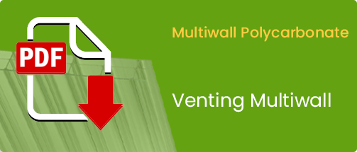 Multiwall Polycarbonate Sheet Venting